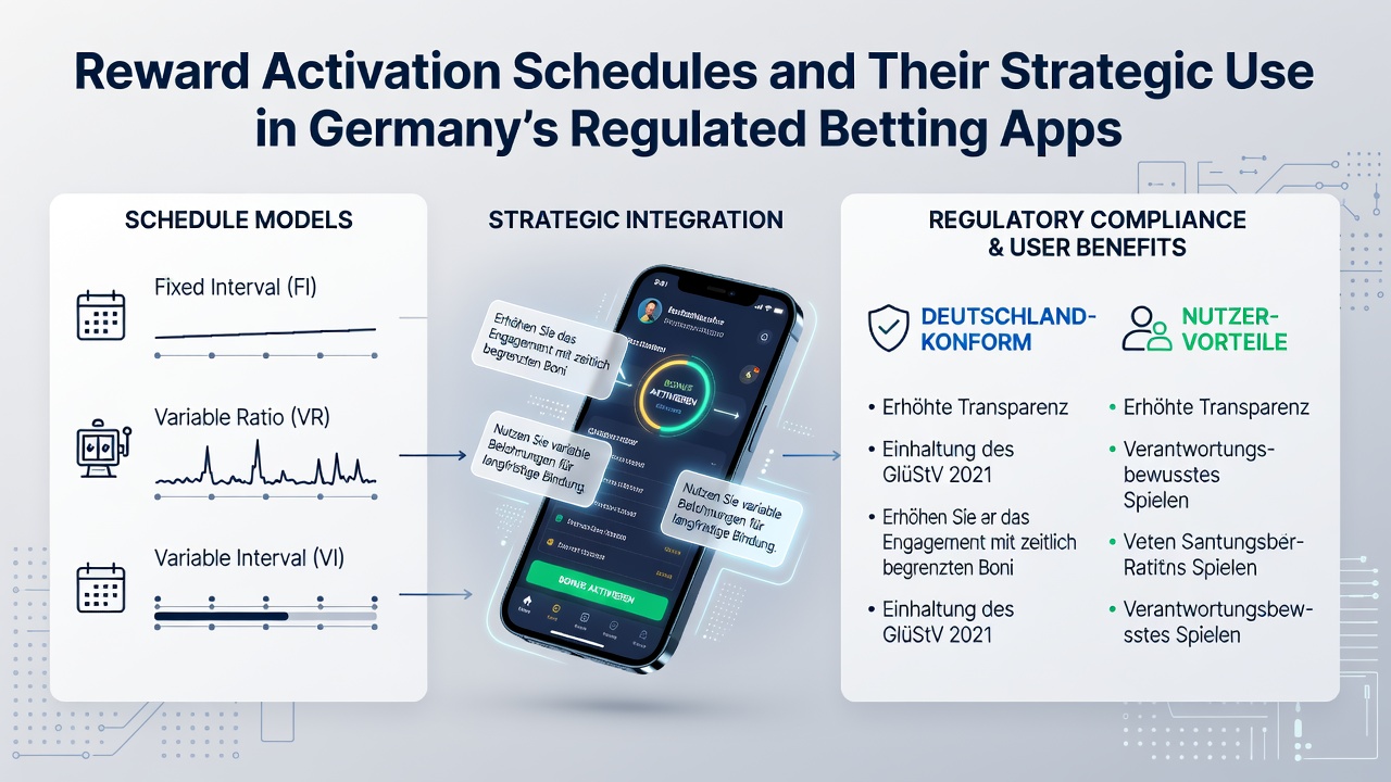 Beispielhafter Zeitplan einer Belohnungsaktivierung in einer deutschen Wett-App